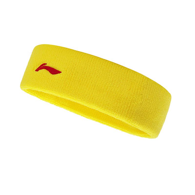 Спортивная повязка на голову Li Ning Впитывающая дышащая для настольного тенниса бадминтона баскетбола тренировок хлопковая повязка на голову унисекс аксессуар AQAV041 AQAV041-3