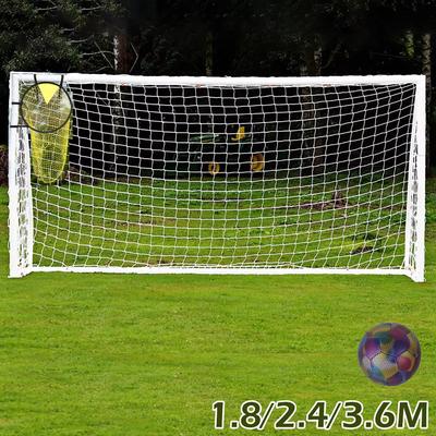 Red de portería de fútbol Deportes Fútbol Reemplazo Redes de portería antiimpacto y correas de portería de fútbol Para porterías de fútbol de 1,8 m 2,4 m 3,6 m Exterior