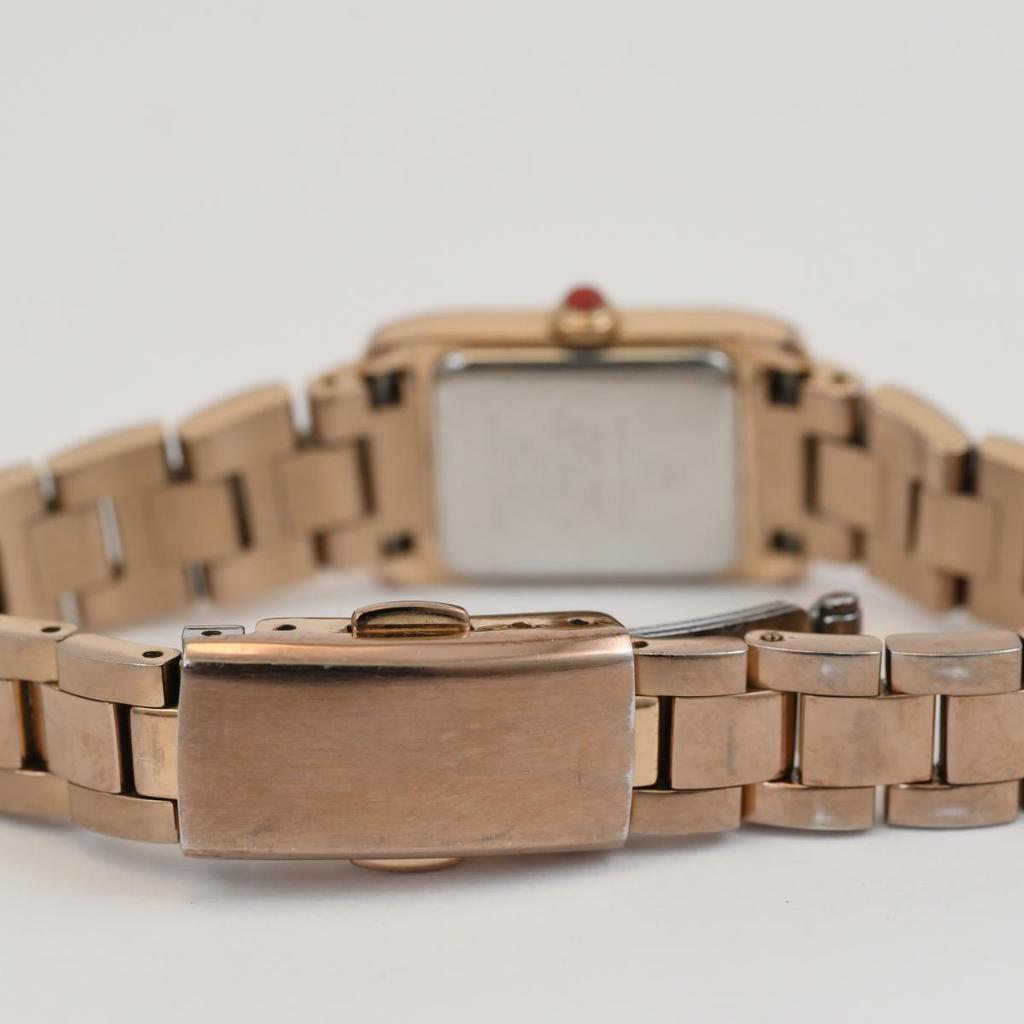 [Used] UNITED ARROWS Rectangle GOLD Tome Women's QUARTZ 5421-S058261