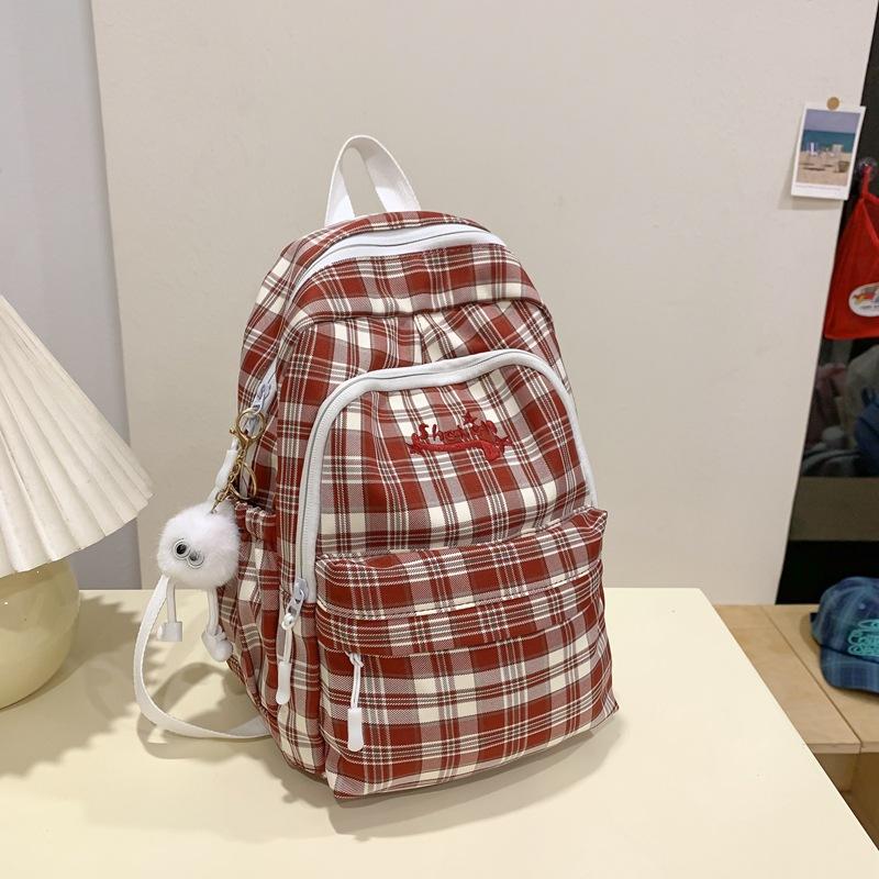 Schoolbag new Korean version ins literary and artistic style small fresh backpack female Japanese ins college style sweet middle school student