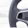Nappa leather Custom Car Steering Wheel Cover For Isuzu D-Max MU-X 2013-2020 Holden Colorado AU 2012-2019 Car Accessories Black