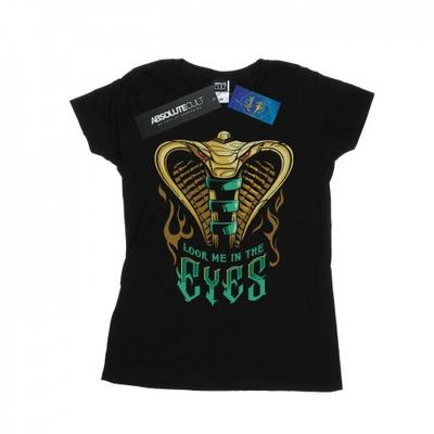 Damen Aladdin Film Jafar Schlangenaugen Baumwoll-T-Shirt