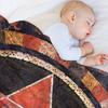 Mandala 89 Vajravarahi Five Deity Mandala Throw Blanket Flannel Manga For Decorative Sofa Wednesday Blankets