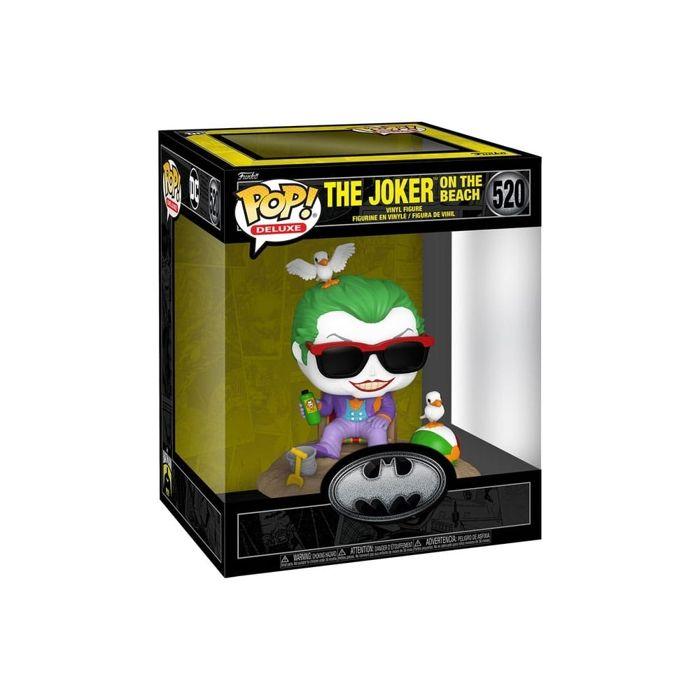 Figur - funko - pop deluxe Nr. 520 - joker am strand - 85 jahre batman - mehrfarbig