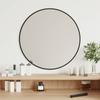 Day and Night - Day and Night Black Round Wall Mirror Ø 50 Cm