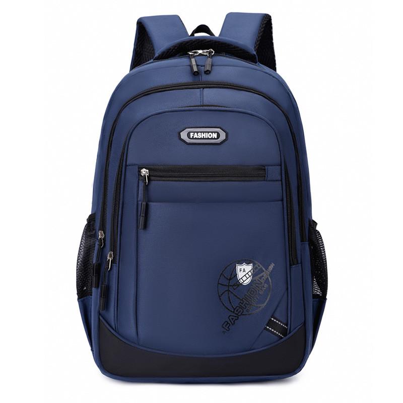 Casual Large Nylon Capacity Backpack With Letter Print Designs Students For