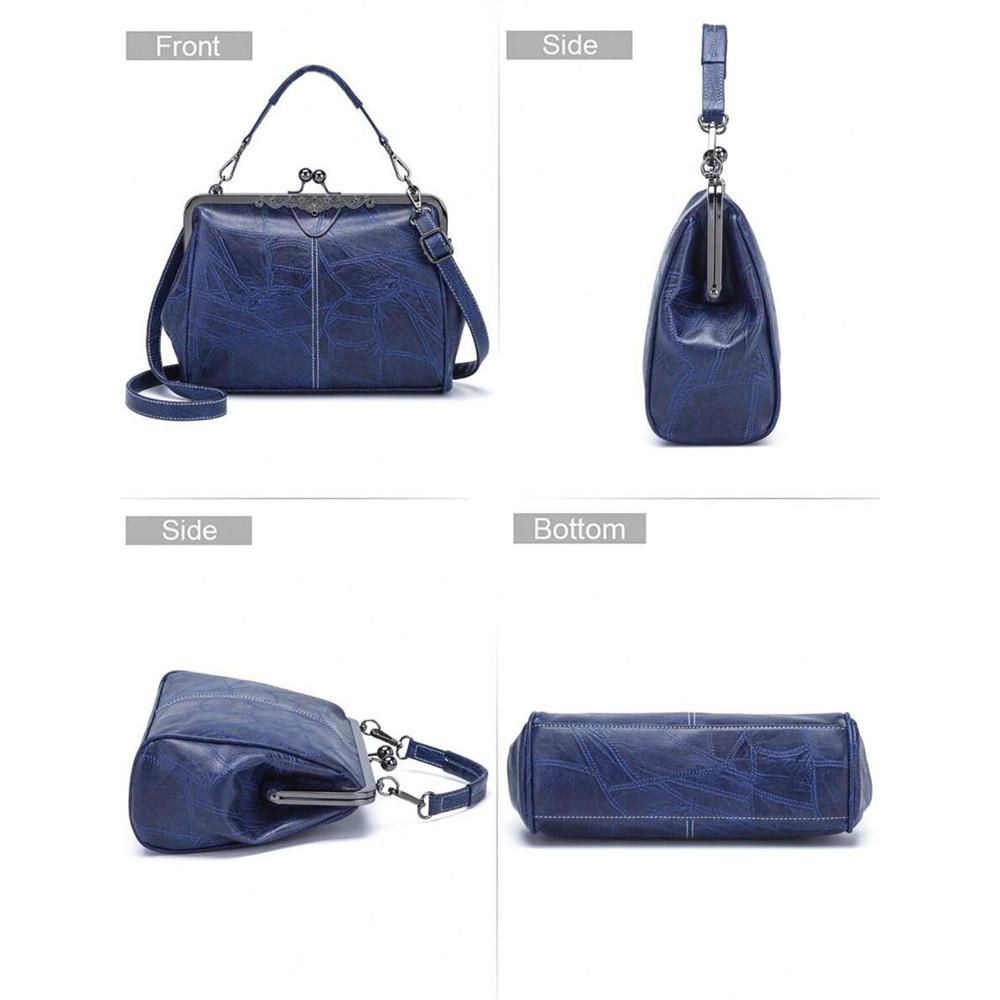 Dámské Módní Tašky Trend Vysoce Kvalitní Kožená Crossbody Taška přes Rameno Fashi Klasický Retro Design Nákupní Tašky Kabelky
