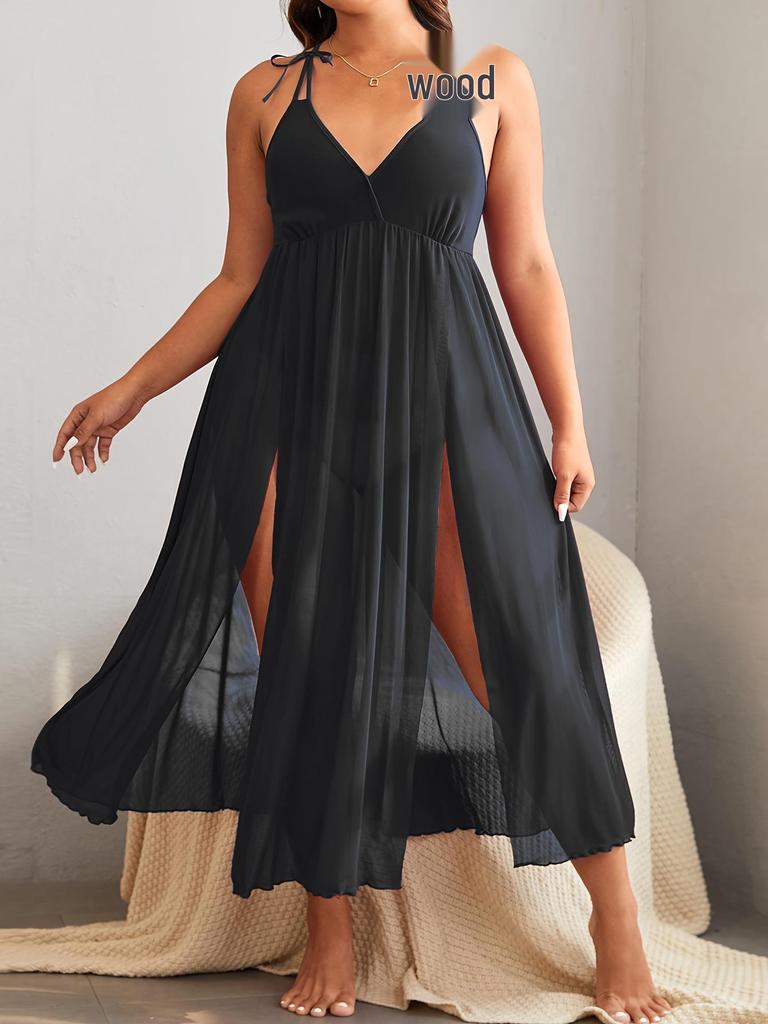 Nieuwe Stijl Elegante Dames Backless Spaghetti Band Lingerie Nachtjapon