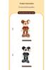 Disney Authentic Colorful Macaron Mickey Mouse Sparkling Water Series Plush Toy Pendant