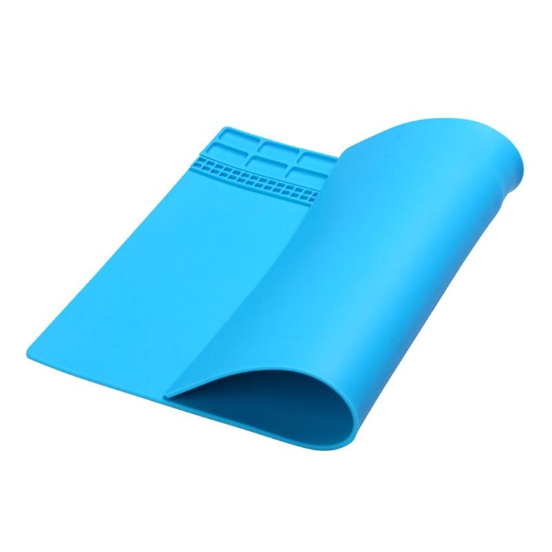 Silicone Repair Mat Electronics Repair Mat  Withstand High Temperature Workbench Cell Phone Laptop Repair Watchmakers