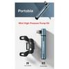 ENLEE BIKING Mini Bicycle Pump Aluminum Alloy Cycling Hand Air Pump Ball Tire Lnflator  Presta Valve MTB Road Bike Portable Pump