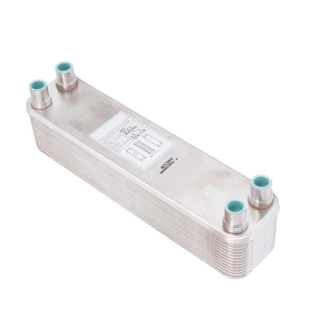 Plattenwärmetauscher Edelstahl Gelötet 4,5MPa Würzekühler für Bier Wasser Labor