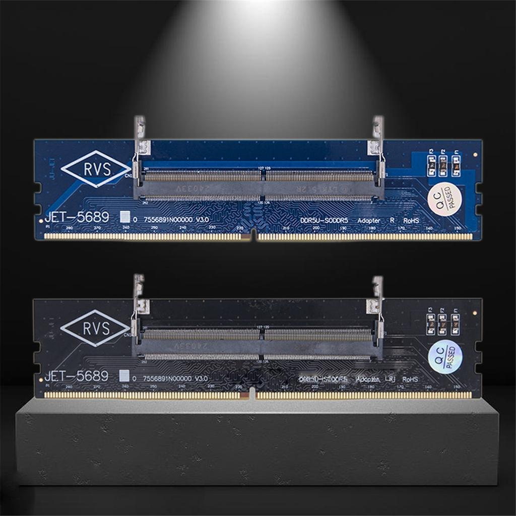 DDR5 Adapter Card Laptop To Desktop Memory Adapter Card 1.1V U-DIMM Adapter Card With Overcurrent Protection Design-Y18A