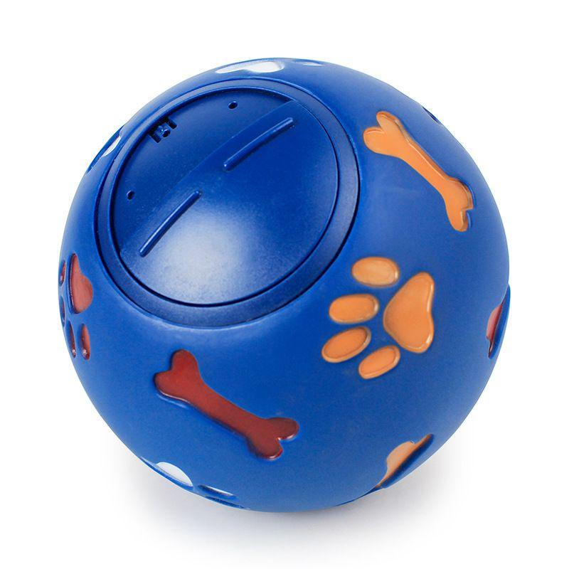 Fun Mental Stimulation Toy For Smart Dogs Rotating Leaky Food Ball
