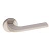DH97 Door Handle, Altiva, Basic Line, Round Plate, Brushed Nickel