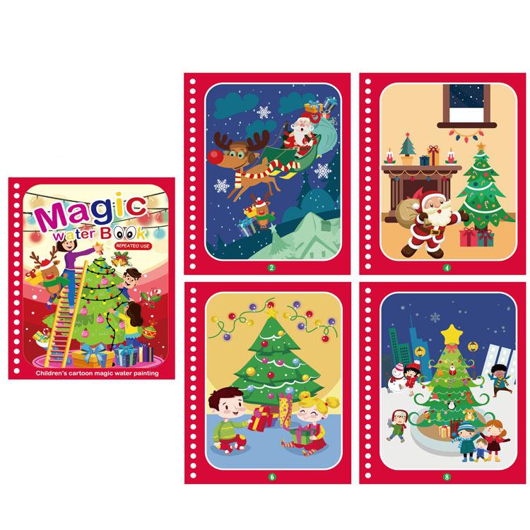 Kids New Magic Water Drawing Books Coloring Books Painting Toys For Kids Birthday Christmas New Year Gift For Boys And Girls