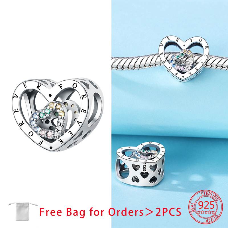 

Оригінальні Шарми Мідь Люблю Тебе Серце Підвіска Намистини Підходять Браслети Намистини Для Жінок DIY Виготовлення Ювелірних Виробів Подарунок Вишукані Ювелірні Вироби