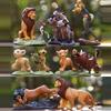 Anime The Lion King Simba Nala Timon Model Cute Figure Boys Toys Man Car Ornament Kids Festival Gifts 9Pcs/Set
