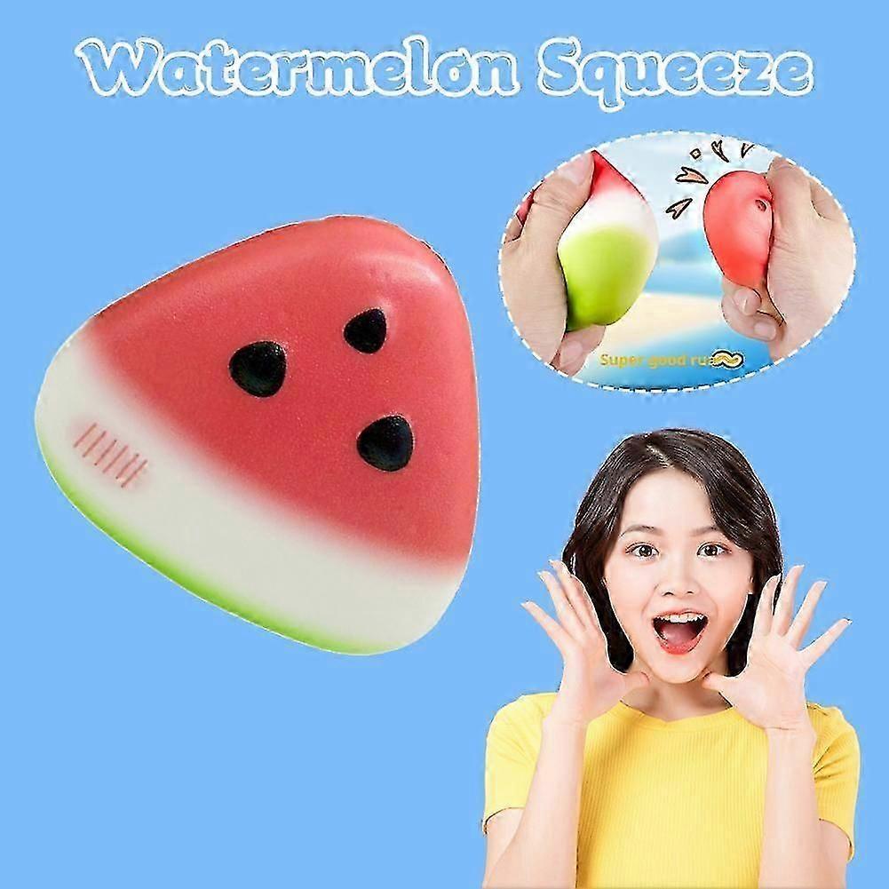Summer Cute Watermelon Squeeze Toys Slow Rising Collection
