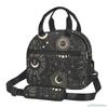 Sac à déjeuner thermique Lune Étoile Soleil Zodiaque Mystère Astrologie Sac fourre-tout Bento Portable Contenant alimentaire isotherme Pochette fraîcheur pour le travail