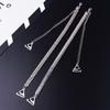 Chain Summer Wedding Leaves Women Bra Belt Bra Accessories Pearl Shoulder Strap Brassiere Straps