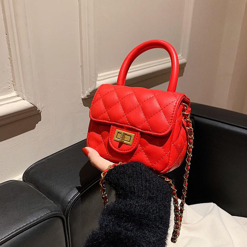 Stylish Modern Princess Series Mini Handbag For Girls With Single Shoulder Strap