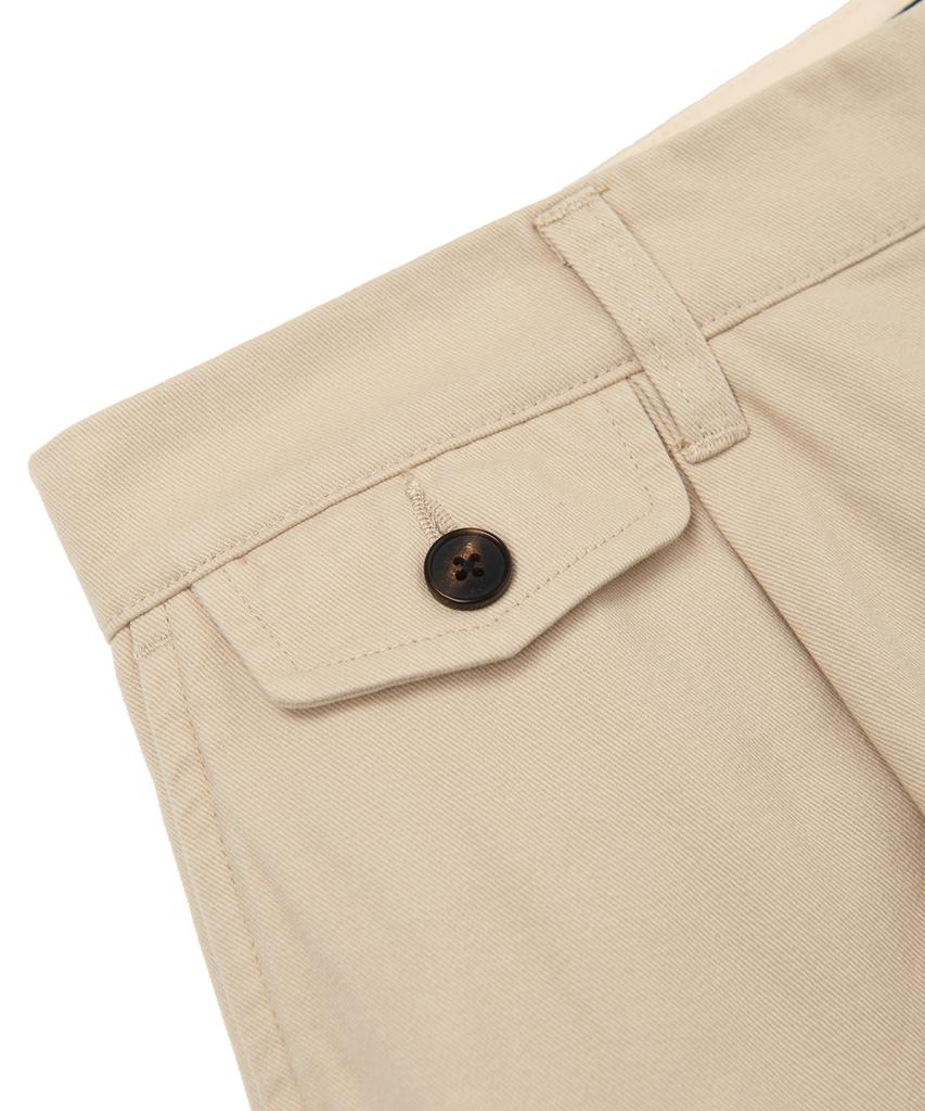 YALE Premium Vintage One-Pleat Coin Pocket Regular Chino Pants_Light Beige