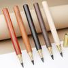 Durable Wooden Pencil No Ink Non-Sharpening Unlimited Writing Pencil Infinity Pencils Stationery