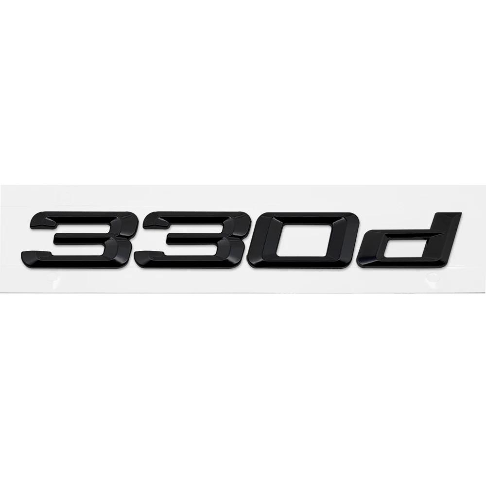 For G20 G21 G28 F30 F31 F34 F35 E90 E91 E92 E93 E46 DIY Sticker Rear Trunk Badge Plastic Decal 3 Series 325d 330d 335d 328d