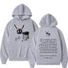 New Rapper Drake for All TheM Dogs Letter Printed Women's Unisex Street Fashion Hip Hop Y2K Hooded Sweatshirt