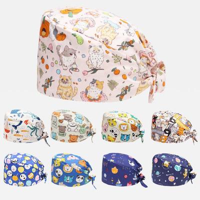 Adjustable Cotton Surgical Cap for Women & Men - Comfortable Fit, Hair-Friendly Design, Ideal for Medical Staff & Surgeons