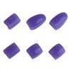 6Pcs Saxophone Key Risers Silicone Comfortable Cushioning Saxophone Finger Pad Sax Thumb Pad