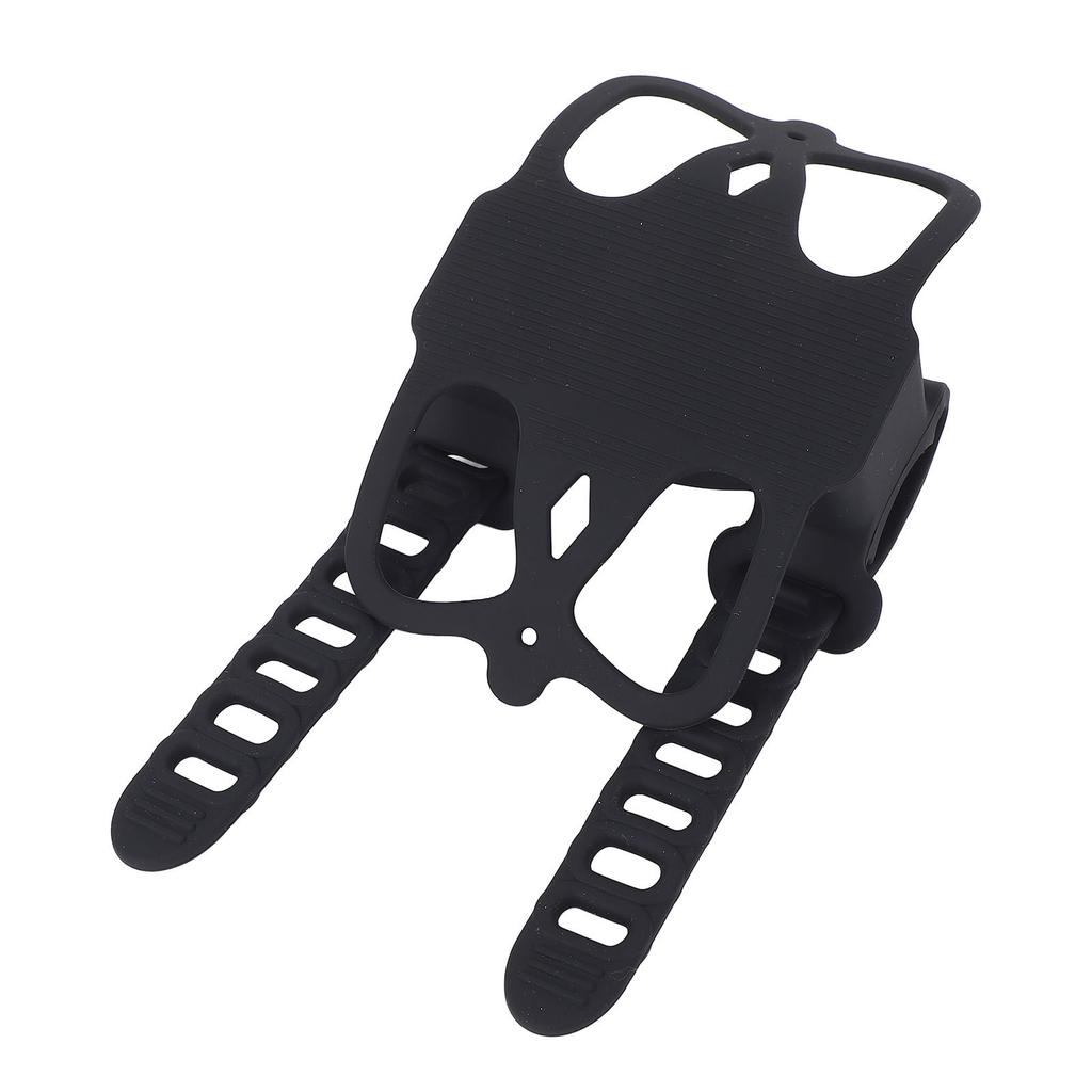 Bike Phone Holder Double Silicone Bands Stable Shockproof Handlebar Phone Mount for Road Mountain Bi