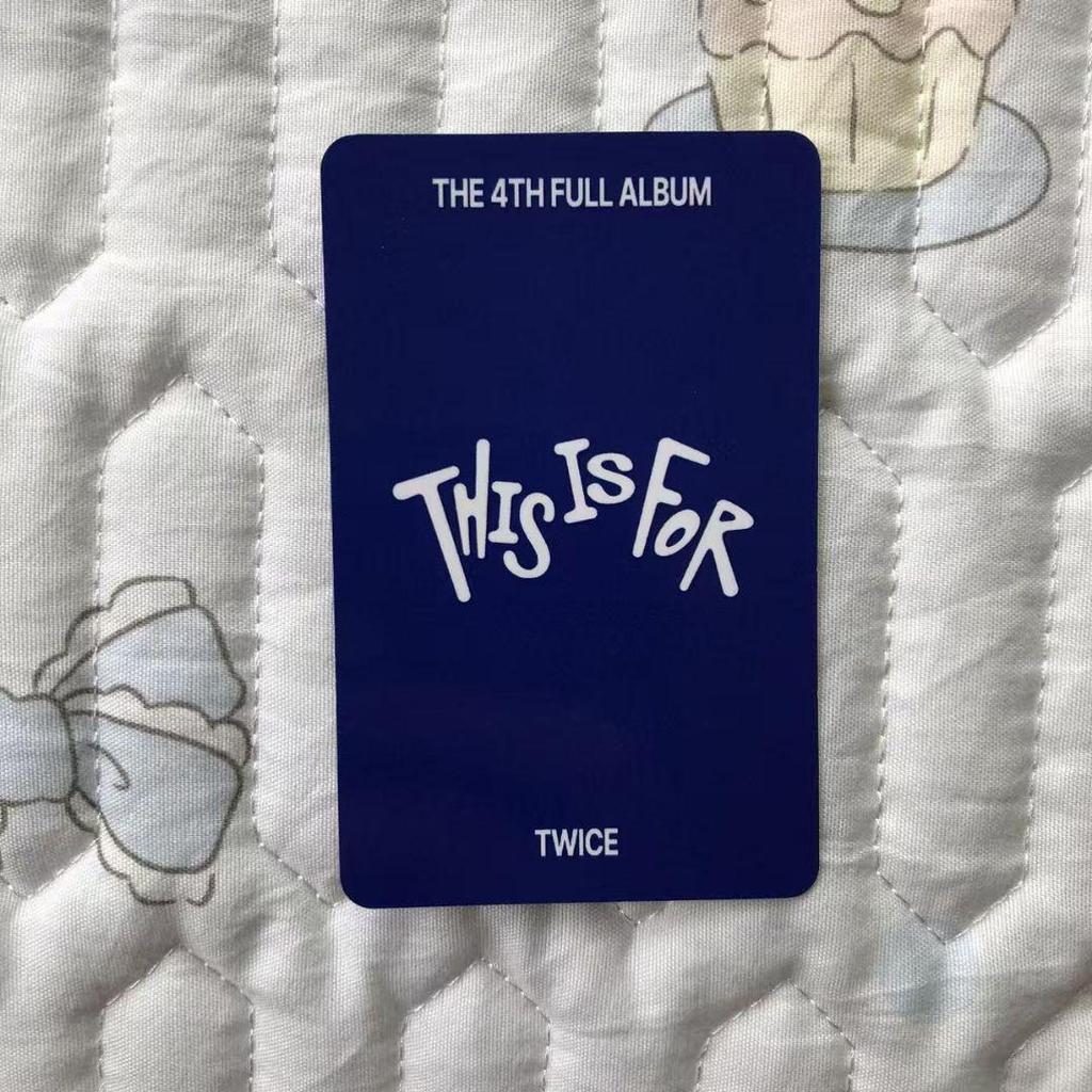 [USED] TWICE Tzuyu THIS IS FOR Sanok Pre-recorded Trading Card