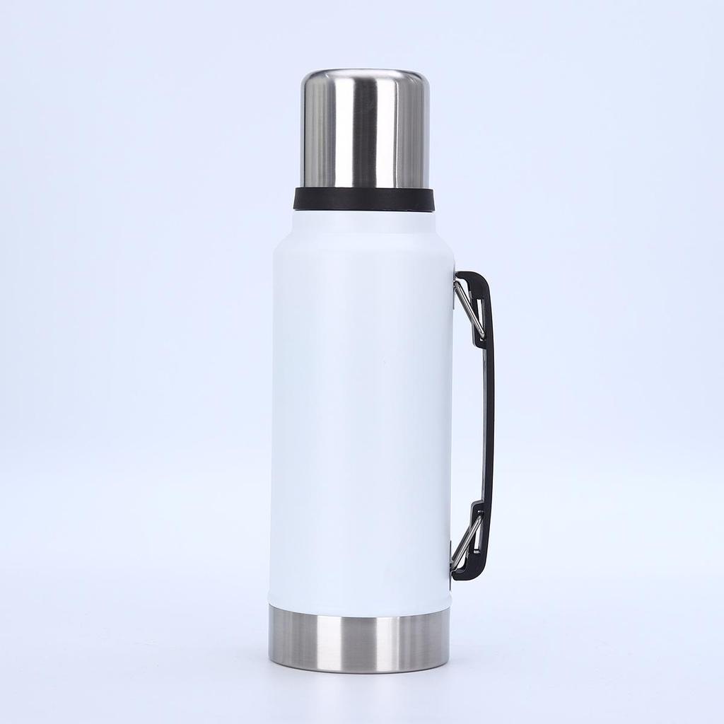 Stanley Stainless Steel Thermos Flask: Large Capacity Outdoor Water Bottle