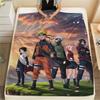 Naruto Characters pattern Flannel Blanket, High quality Comfortable for All Seasons, Home Decor, Warmth and Comfort, Perfect for Gifts.