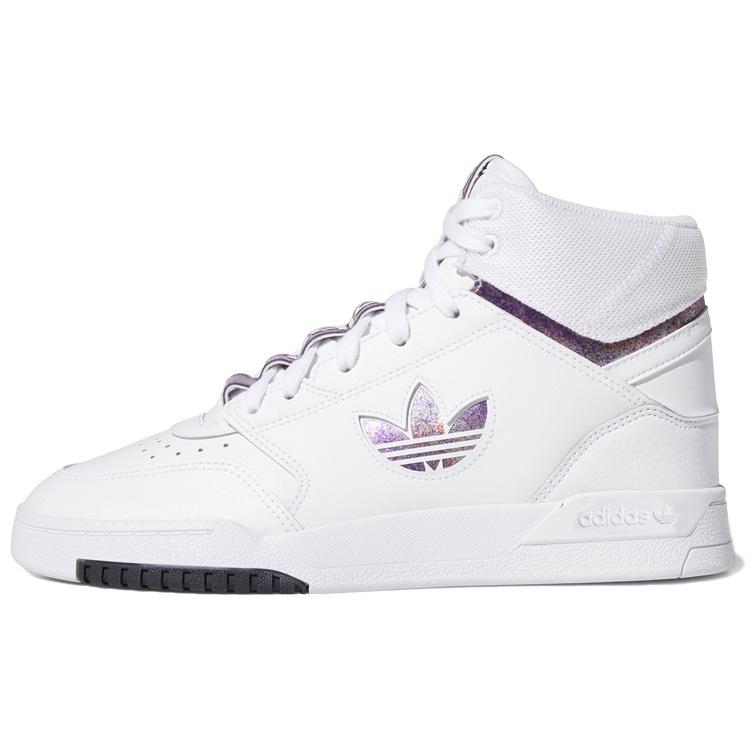 (WMNS) adidas Drop Step XL White Purple Women s FY3225 EU 36