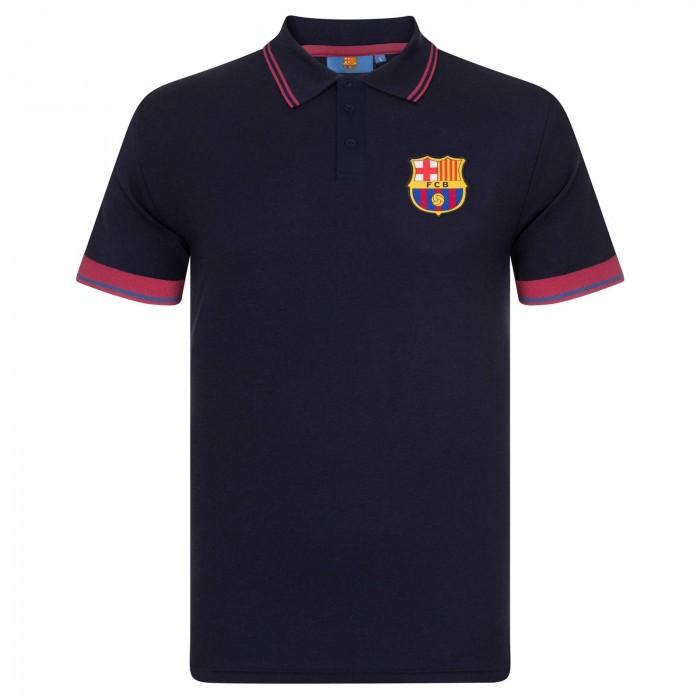 FC Barcelona Men's Crest Polo Shirt