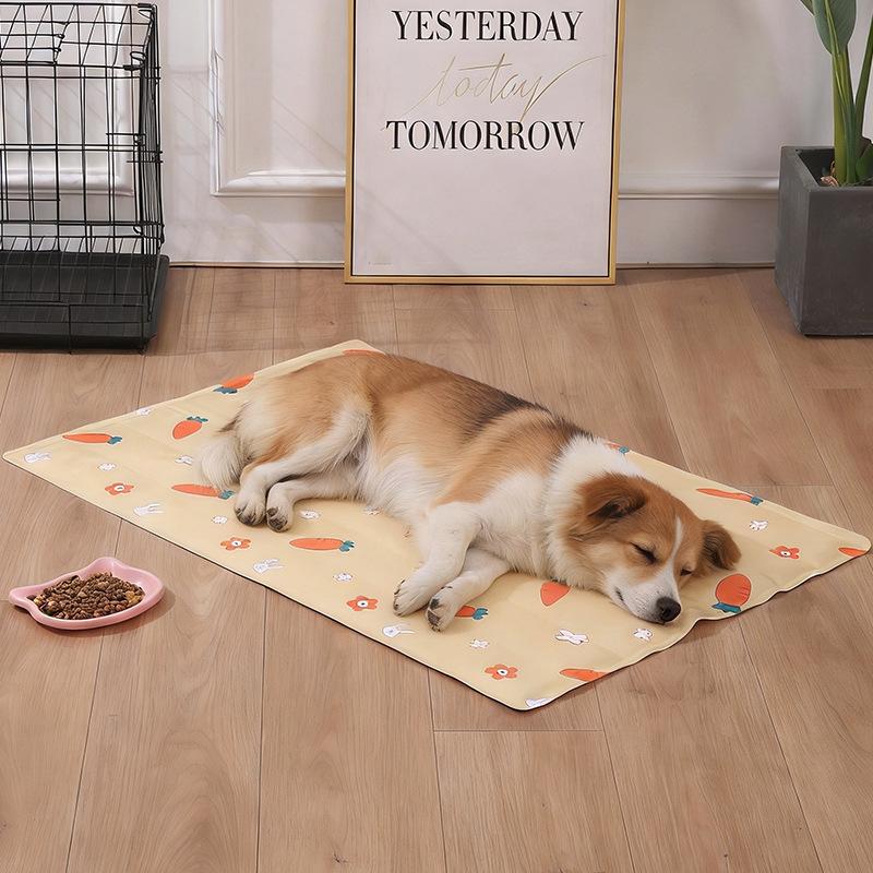 Reusable Pet Cooling Mat Waterproof Gel Pad For Dogs And Cats Summer Non Toxic Cool Bed Mat