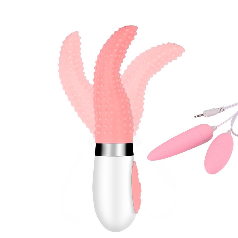 Vibrating Tongue Vibrator Vagina Tight Oral Licking Clitoris Stimulator Masturbator Sex Toys