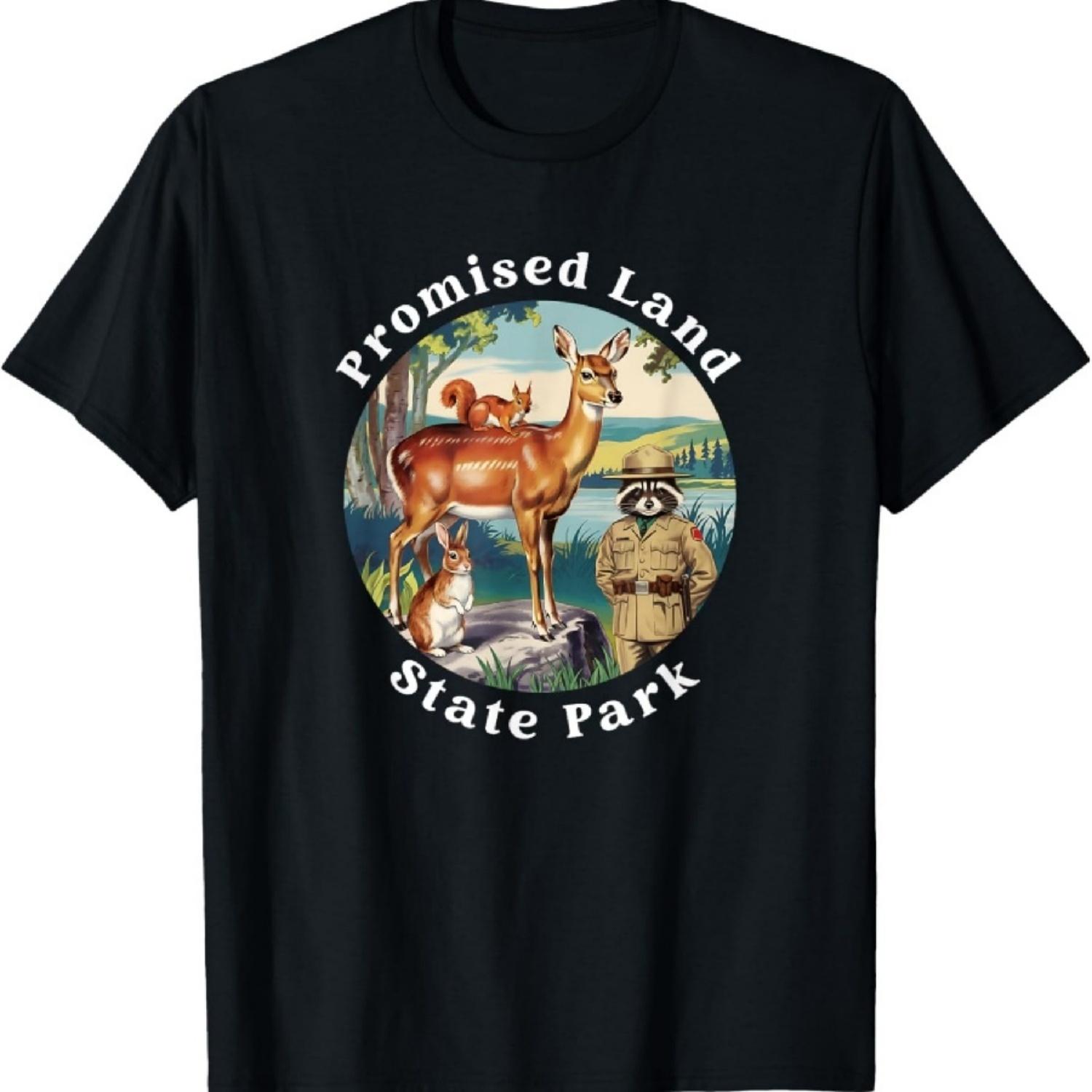 

Promised Land State Park Pennsylvania Vacation Souvenir T-Shirt S