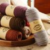 6 szt. Gruba przędza akrylowa na amigurumi, Super gruba przędza dziewiarska do robienia na drutach i szydełku (600g) Można prać w pralce miękka włóczka na zabawki DIY rękodzieło