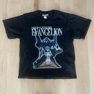 Rei & Asuka Neon Genesis Evangelion Anime Vintage 90s LaceValley Medium Shirt