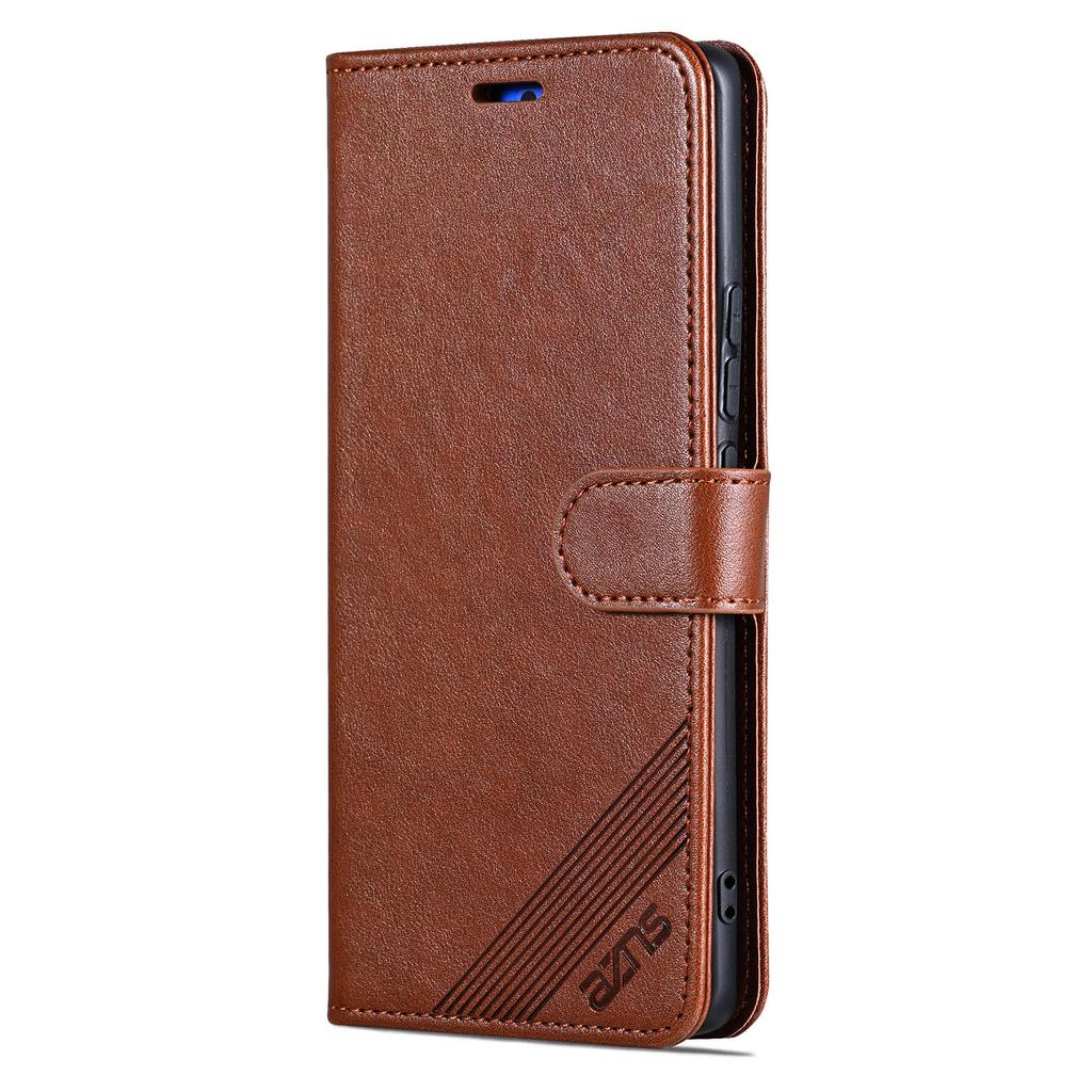 AZNS For vivo Y300 Pro 5G Case Anti-Scratch PU Leather Stand Wallet Phone Cover