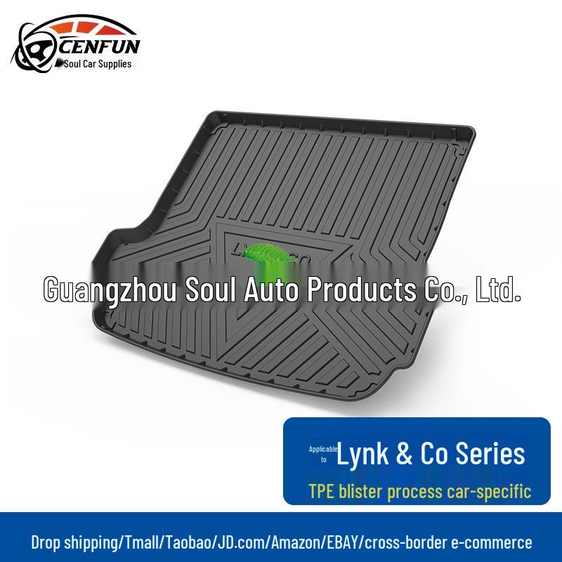 Lynk & Co 01-09 Trunk TPE Wear-Resistant Waterproof Tail Box Mat