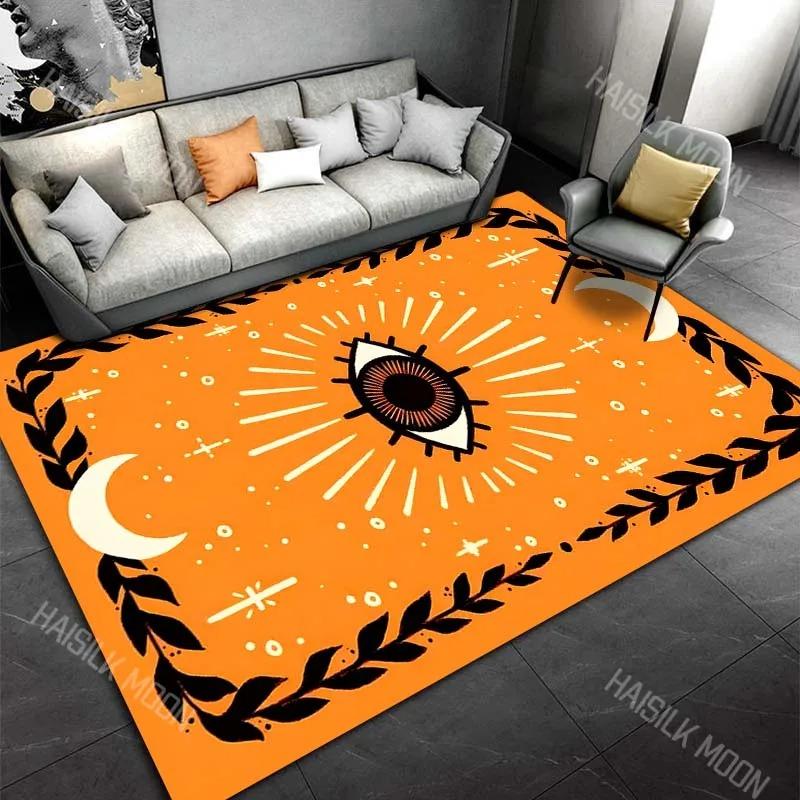 Cartoon Cat Carpet Mat Rug Home Decoration Colorful Animal Pattern Kids Room Bedroom Floor Mat Non-Slip Bedroom Decor Carpet