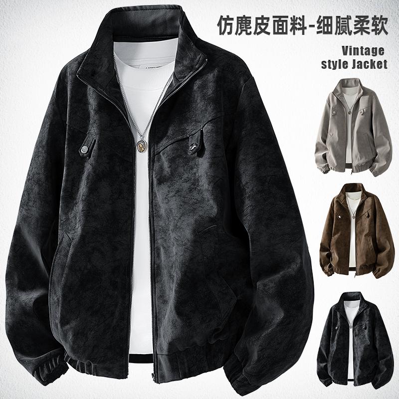 Autumn and Winter New Style American Retro Men's Leather Jackets