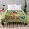 Stardew Valley Classic Pixel Art Throw Blanket