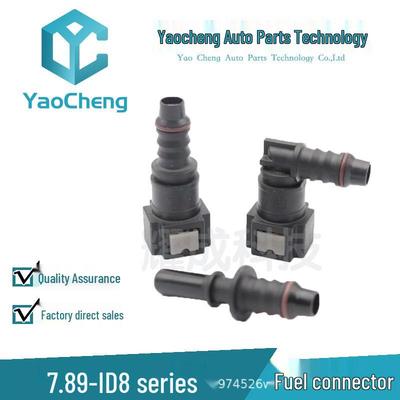 Fuel Line Quick-Fit Connector for Car/Motorcycle, 7.89ID8, Electronic Injection System, Plastic