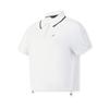 FILA Golf Series Moisture-Wicking Simple Short Sleeve Polo Shirt Women tops A11W625139F-WT